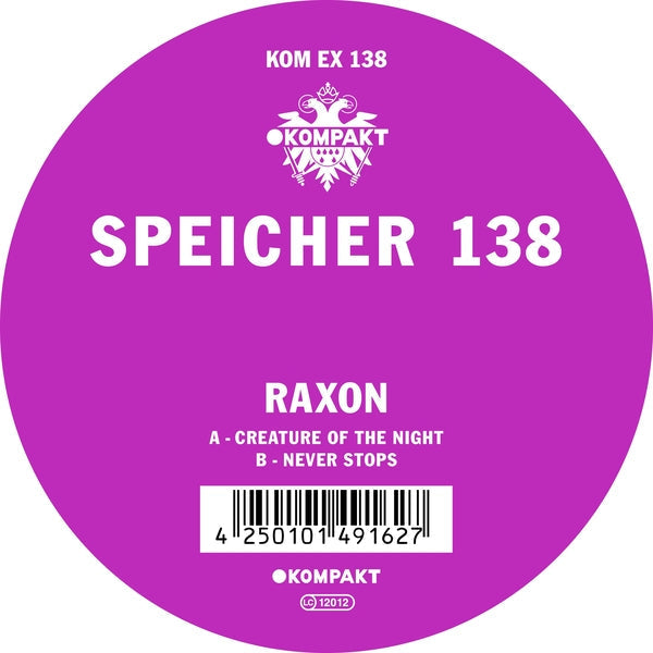 RAXON - Speicher 138 [12"] Vinyl Record