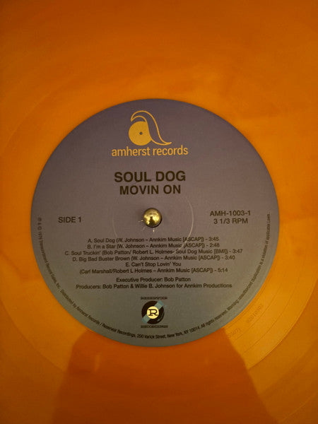 Soul Dog - Movin On (ORANGE VINYL RSD) |