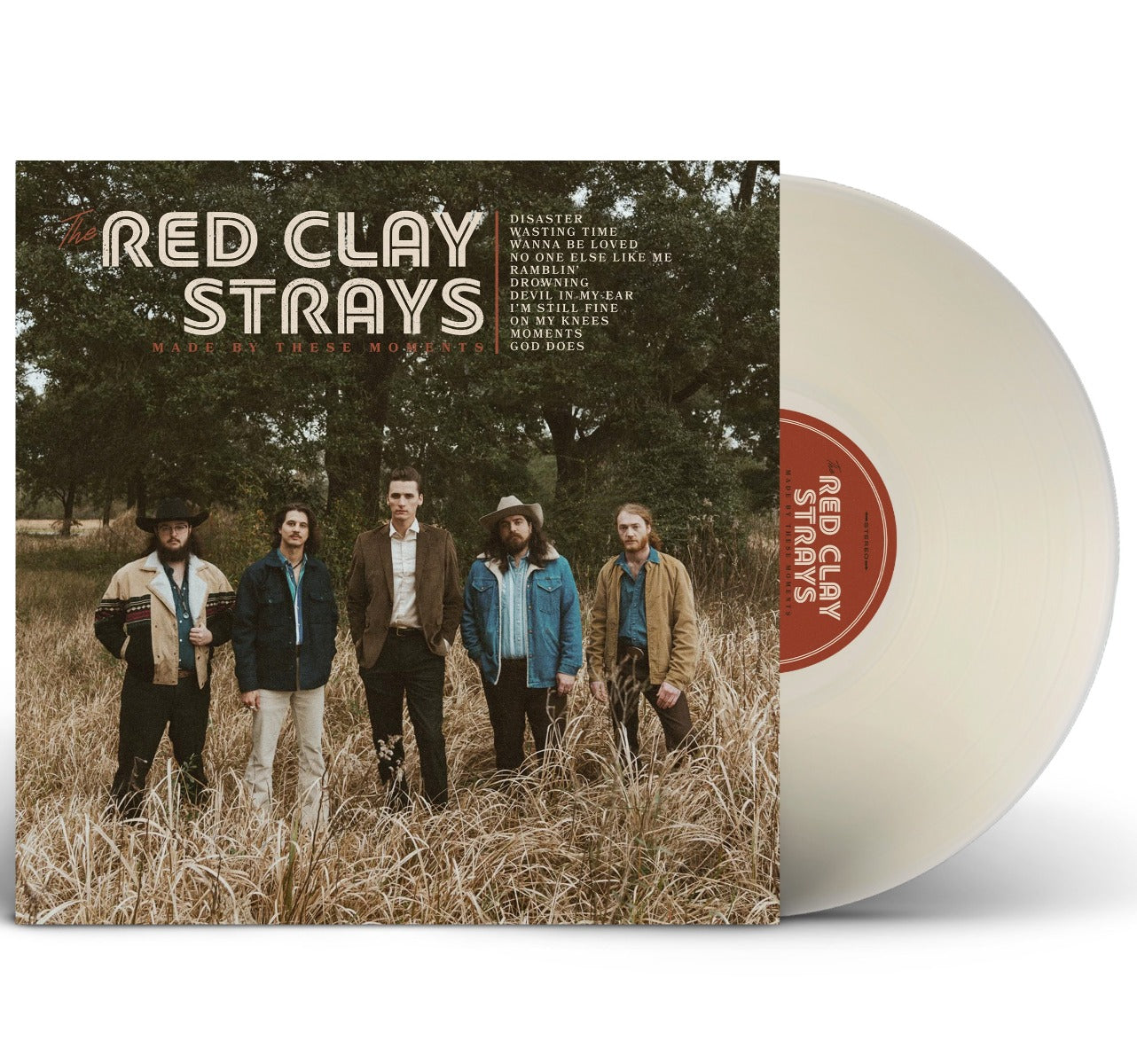 Red Clay Strays - Made By These Moments (Translucent Milky Clear Colored Vinyl) | Mint (M) Mint (M)