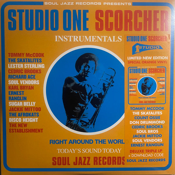 Studio One Scorcher (TRANSPARENT ORANGE VINYL) | Mint (M) Mint (M)