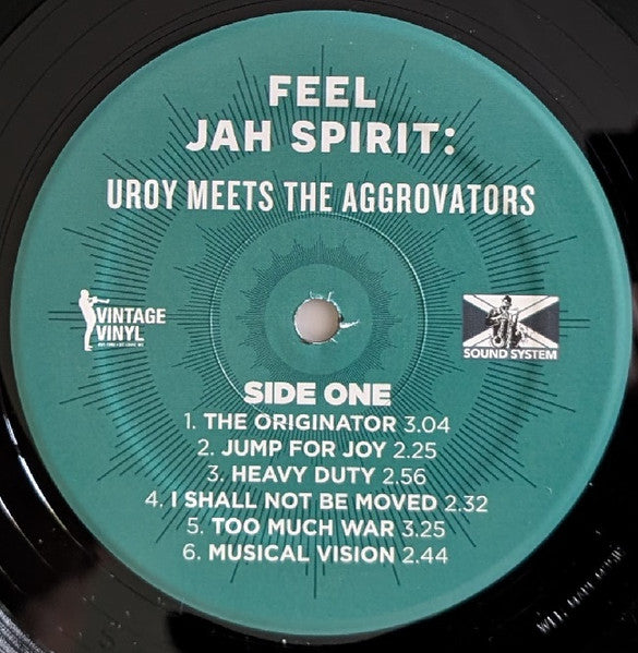 U-ROY - Feel Jah Spirit: U-Roy Meets the Aggrovators (RSD 2026 VINYL) | Mint (M) Mint (M)