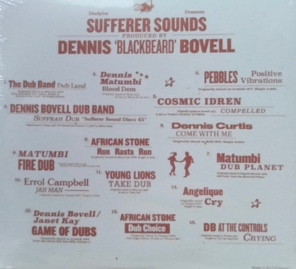 Dennis Bovell - Sufferer Sounds (CD) |