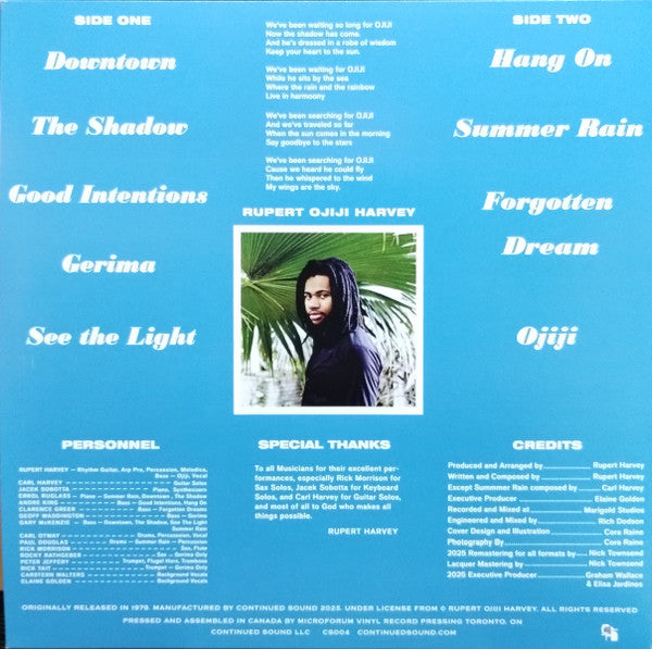 Ojiji - The Shadow (AQUA VINYL) |