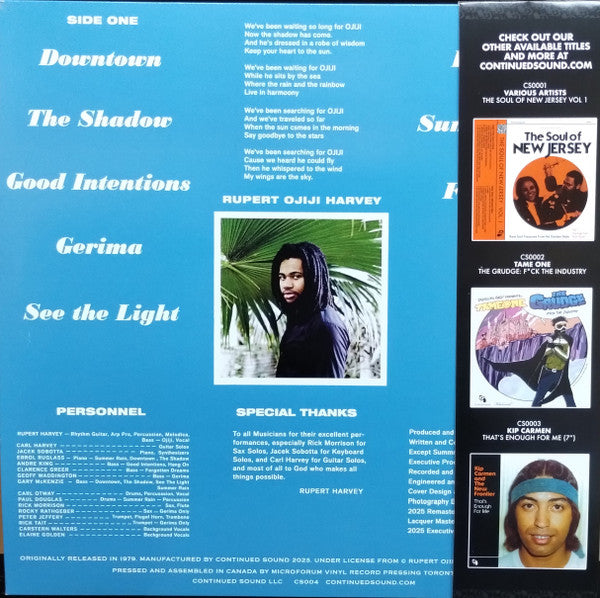 Ojiji - The Shadow (AQUA VINYL) |