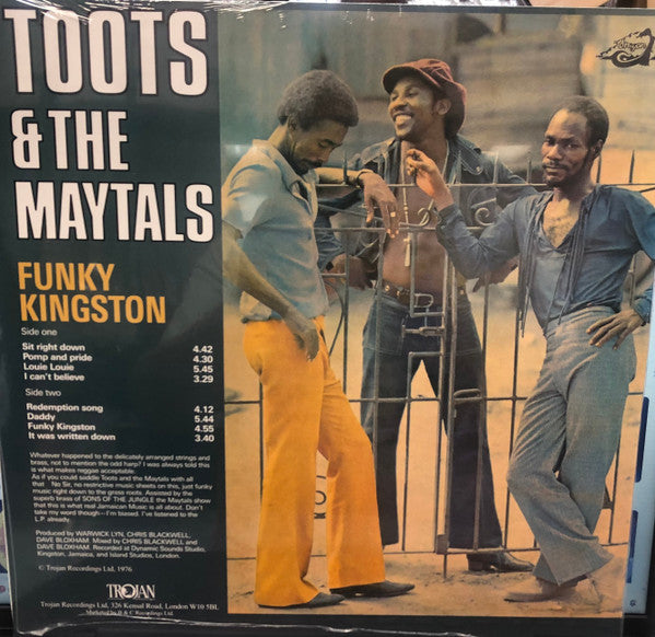 Toots & The Maytals - Funky Kingston (VINYL) | Mint (M) Mint (M)