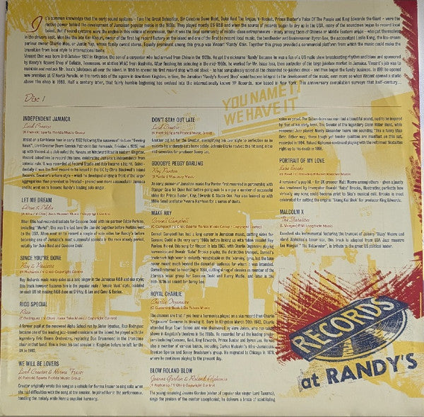 Various - Randy's 50th Anniversary Chapter One (2xVINYL) |