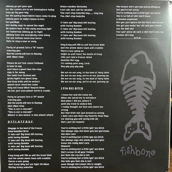 Fishbone (2xVINYL / GREY / BLACK) | Mint (M) Mint (M)