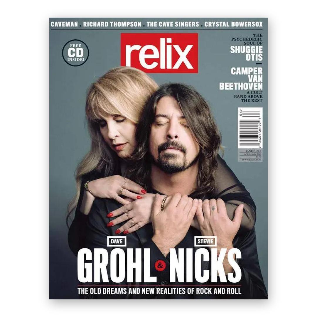 Dave Grohl & Stevie Nicks - April/May 2013 Relix Issue Magazine