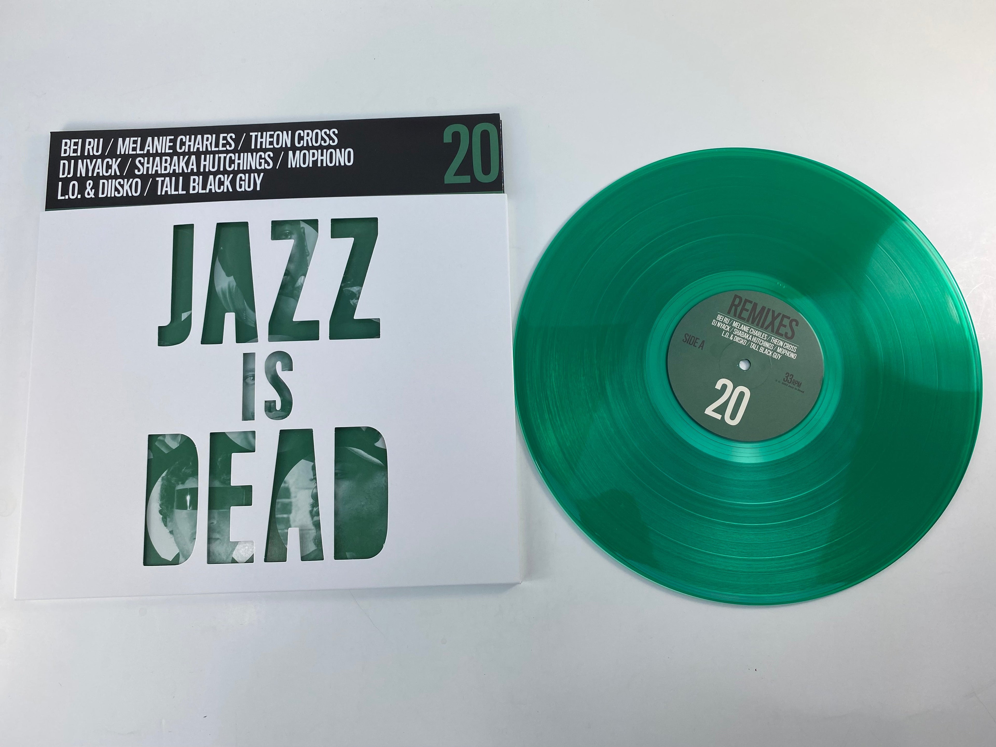 Jazz Is Dead Remixes JID020 (Green) Vinyl Record