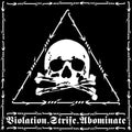 Violation.Strife.Abominate (Limited) [Silver & Black Marbled Vinyl] Vinyl Record