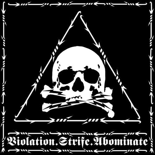 Violation.Strife.Abominate (Limited) [Silver & Black Marbled Vinyl] Vinyl Record