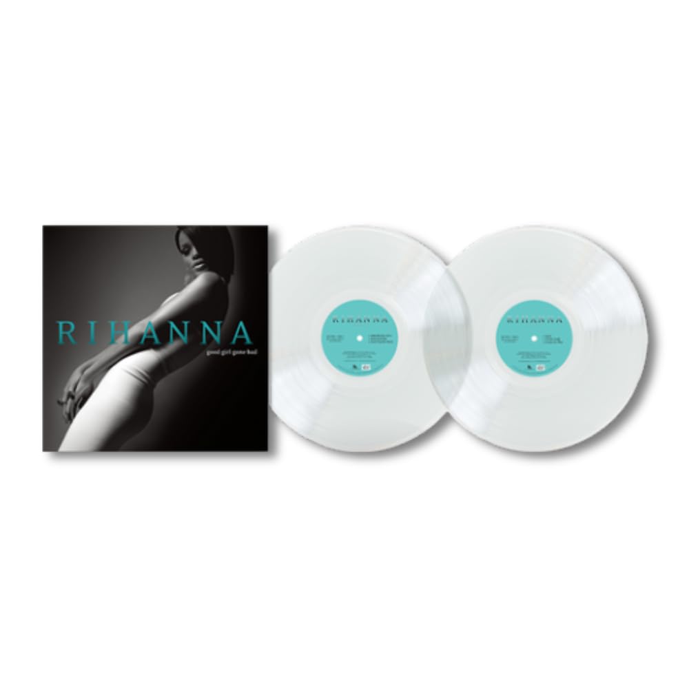 Rihanna Good Girl Gone Bad (Limited Edition, Crystal Clear Color Vinyl) (2 Lp's) Vinyl Record