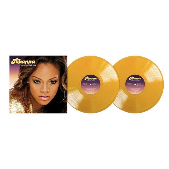 Rihanna Music Of The Sun (Colored Vinyl, Yellow) (2 Lp's) Vinyl Record