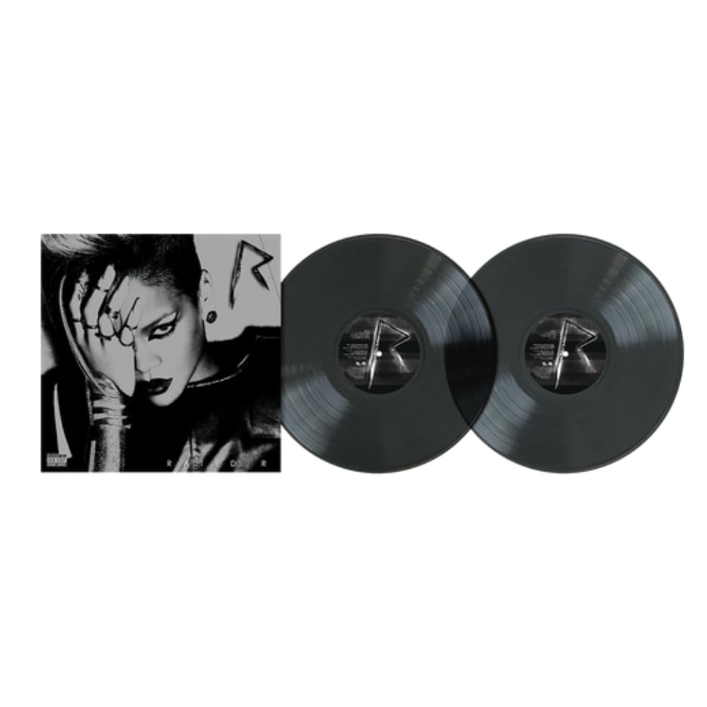 Rihanna - Rated R [Explicit Content (Limited Edition, Black Ice Color Vinyl) (2 Lp's) Vinyl Record
