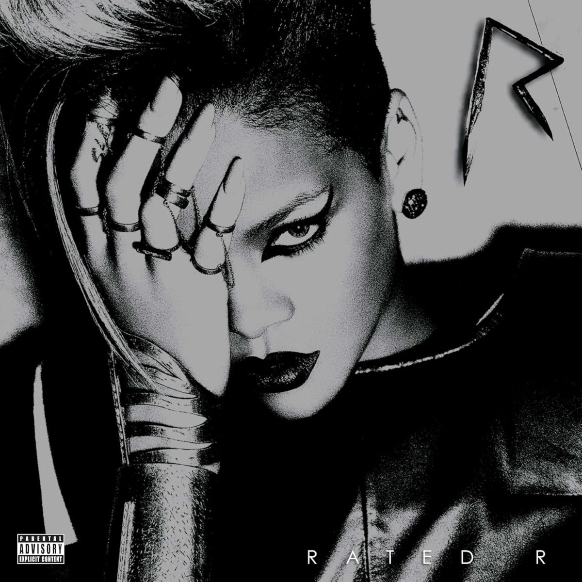 Rihanna - Rated R [Explicit Content (Limited Edition, Black Ice Color Vinyl) (2 Lp's) Vinyl Record