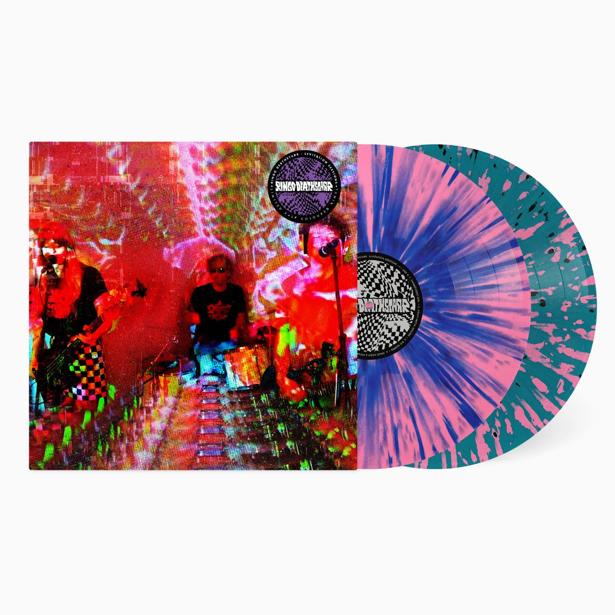 Ringo Deathstarr - Levitation Sessions (Indie Exclusive, Pink & Blue Splattered Colored Vinyl) (2 Lp) Vinyl Record