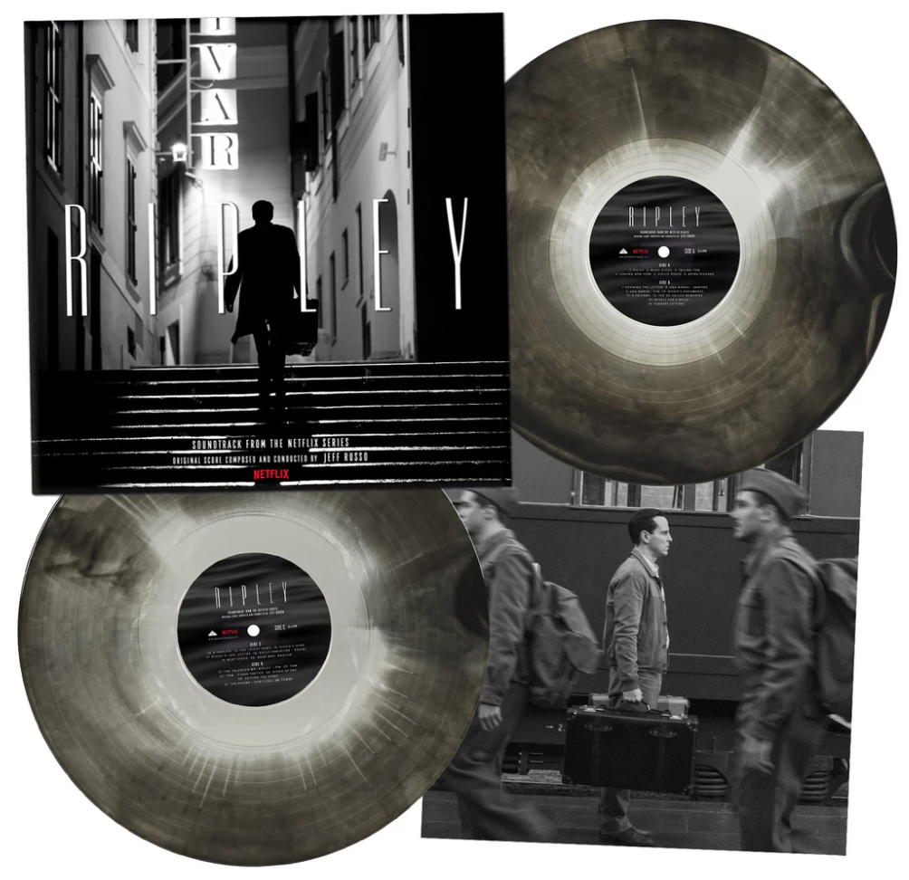 Jeff Russo - RIPLEY Original Netflix Series Soundtrack Music [2LP Black/Clear Swirled] Vinyl Record