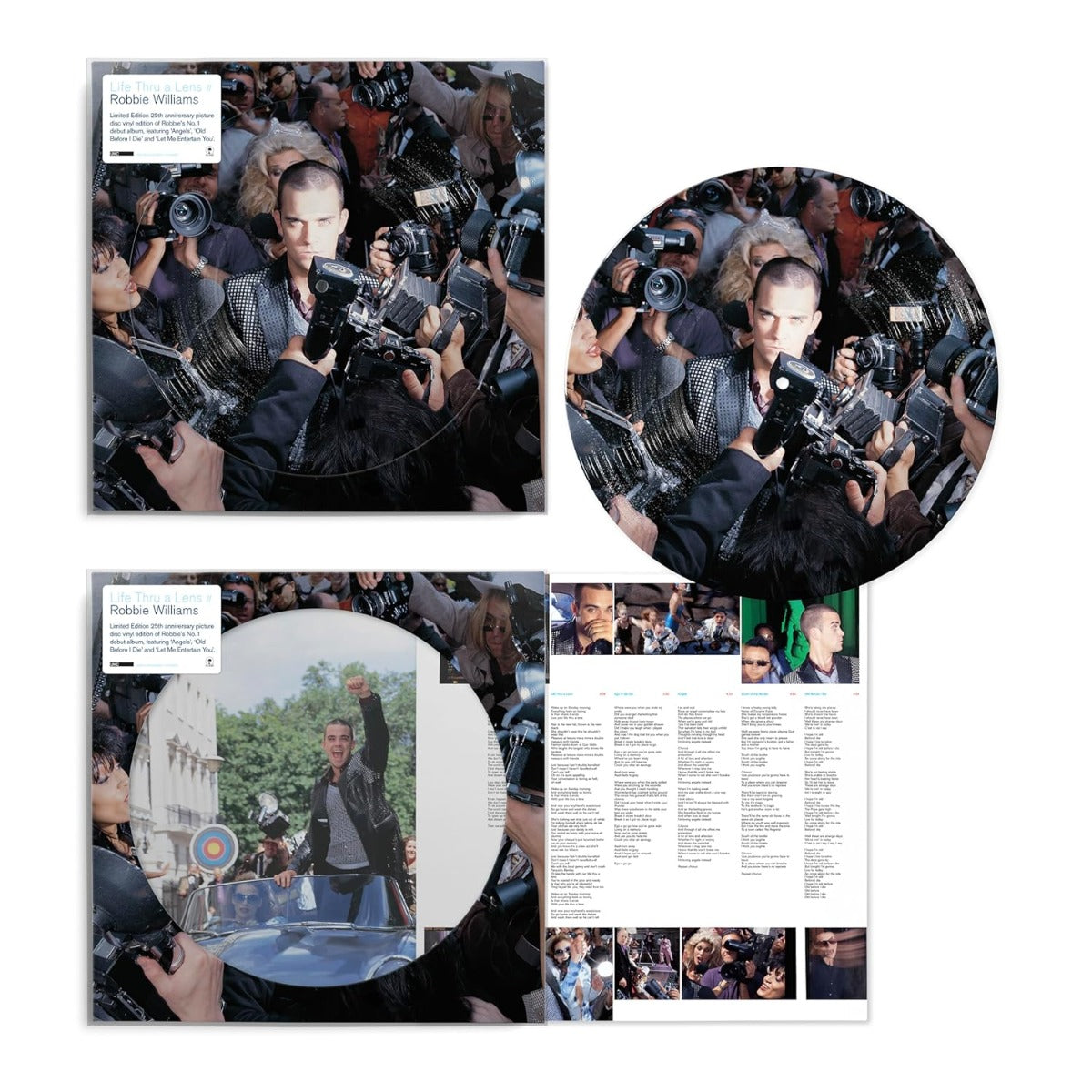 Robbie Williams - Life Thru A Lens: 25th Anniversary Edition (Picture Disc Vinyl) Vinyl Record