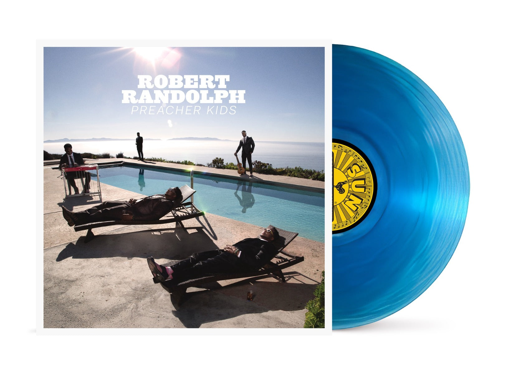 Preacher Kids [Clear Blue Lp] Vinyl Record