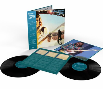 Robin Trower Live! 50th Anniversary Edition (2 Lp's) Vinyl Record