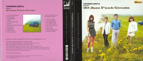 Throbbing Gristle - 20 Jazz Funk Greats (CD) | Mint (M) Mint (M)