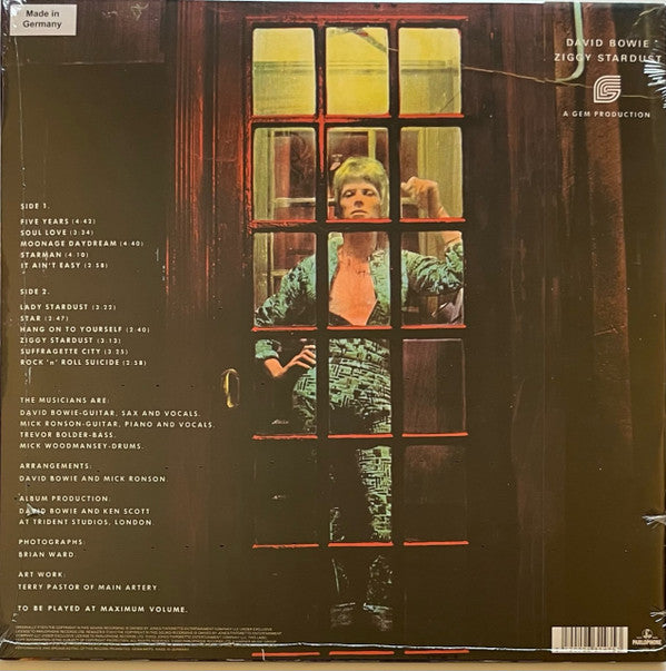 The Rise And Fall Of Ziggy Stardust And The Spiders From Mars (HALF SPEED) | Mint (M) Mint (M)