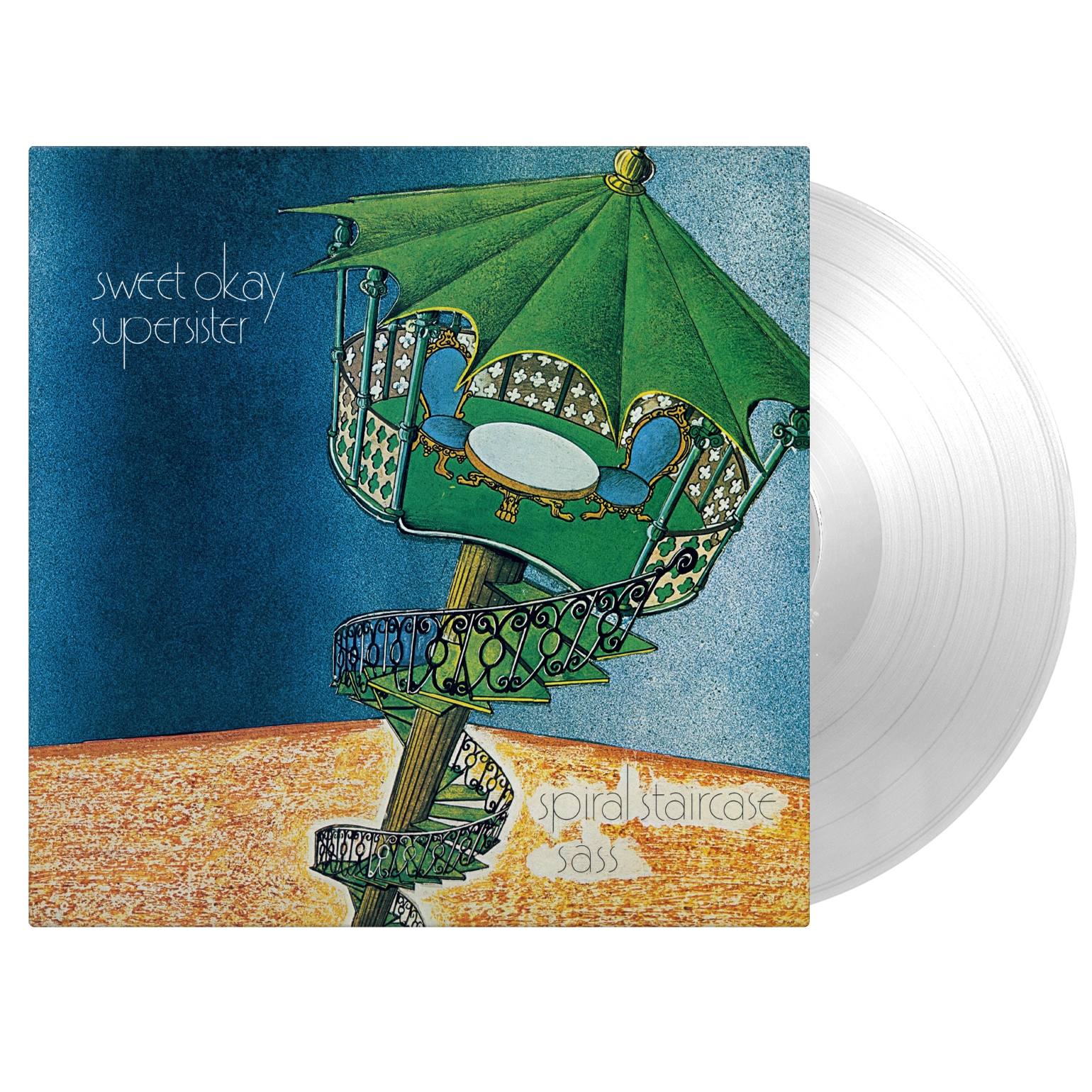 Spiral Staircase Sass (MOV / CRYSTAL CLEAR VINYL) | Mint (M) Mint (M)