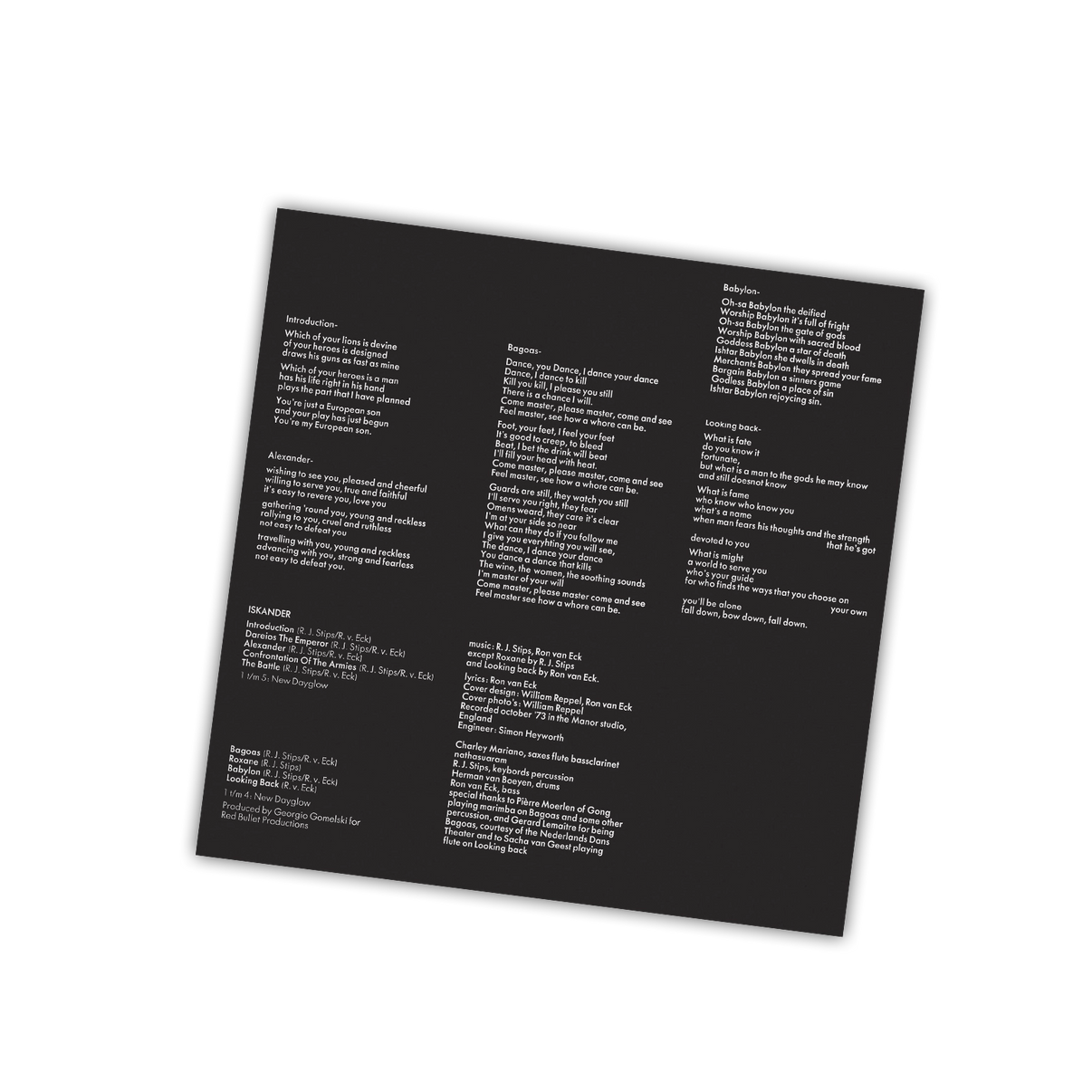 Iskander (MOV / CRYSTAL CLEAR VINYL) | Mint (M) Mint (M)