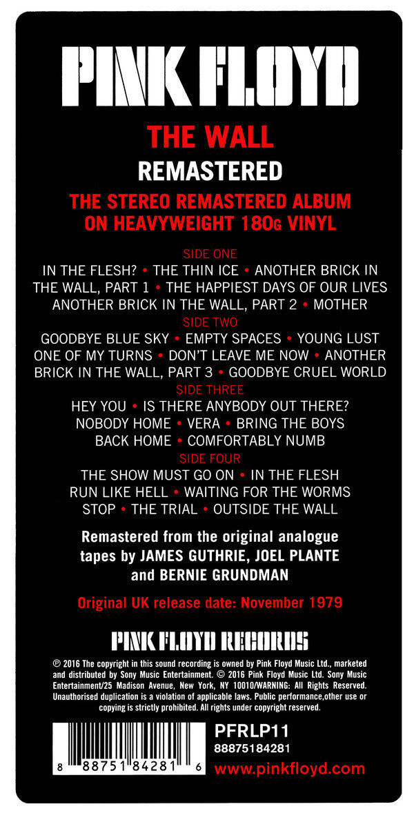 The Wall (180g VINYL) | Mint (M) Mint (M)