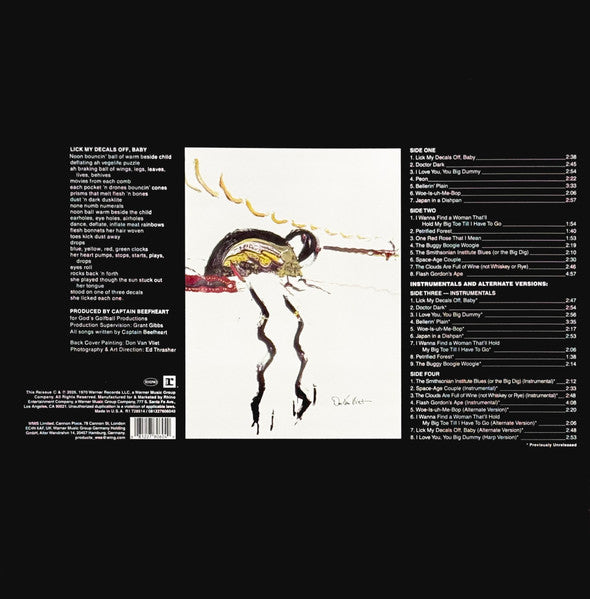 Captain Beefheart & The Magic Band - Lick My Decals Off Baby (RSD 2026 2x VINYL) | Mint (M) Mint (M)
