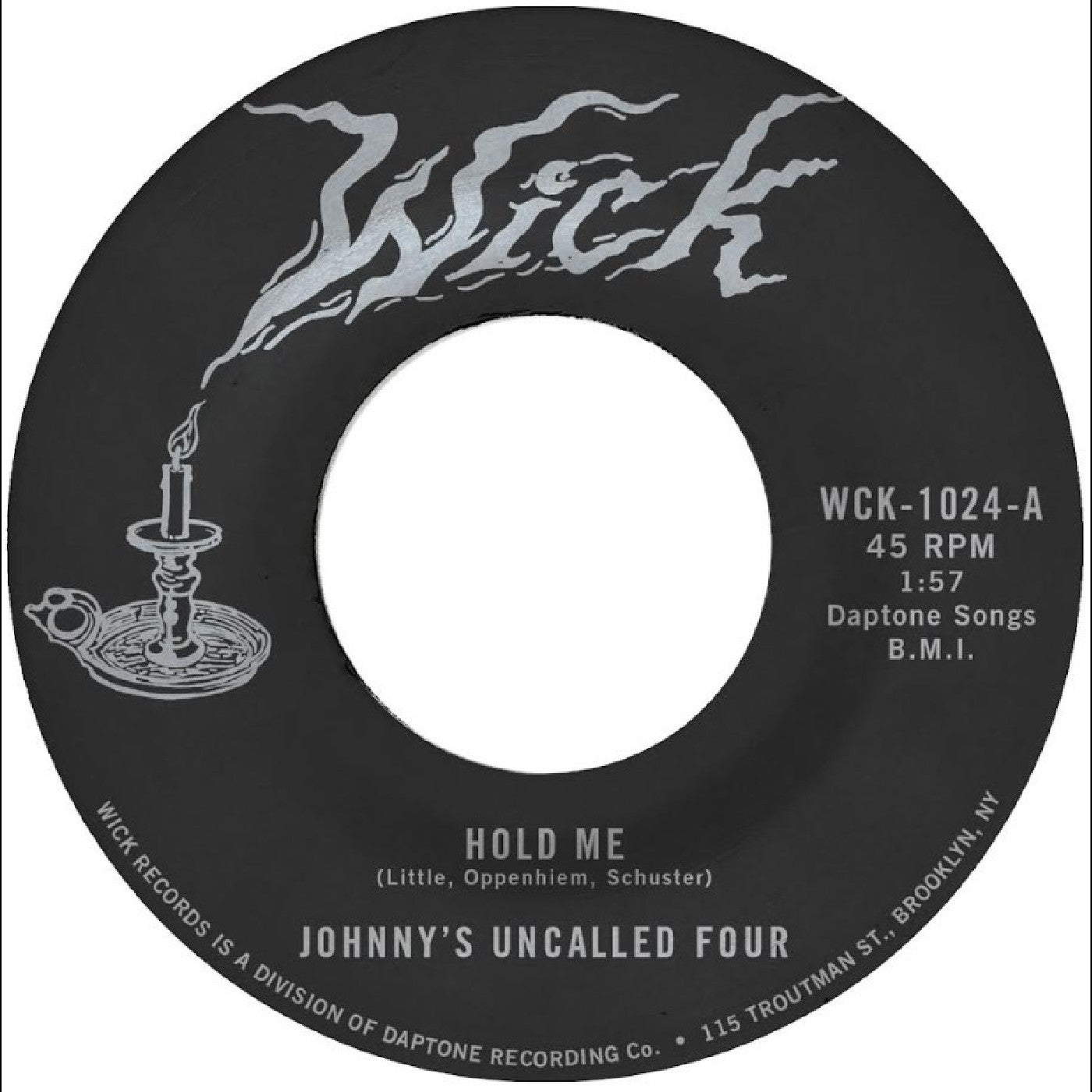 Johnny's Uncalled Four - (PRE ORDER 5/8/26) Hold Me b/w Windy and Warm (VINYL 7") |