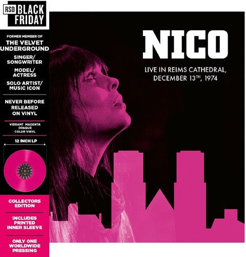 Nico - Live in Reims Cathedral 1974 (BF 2025 RSD Exclusive) (MAGENTA VINYL) | Mint (M) Mint (M)