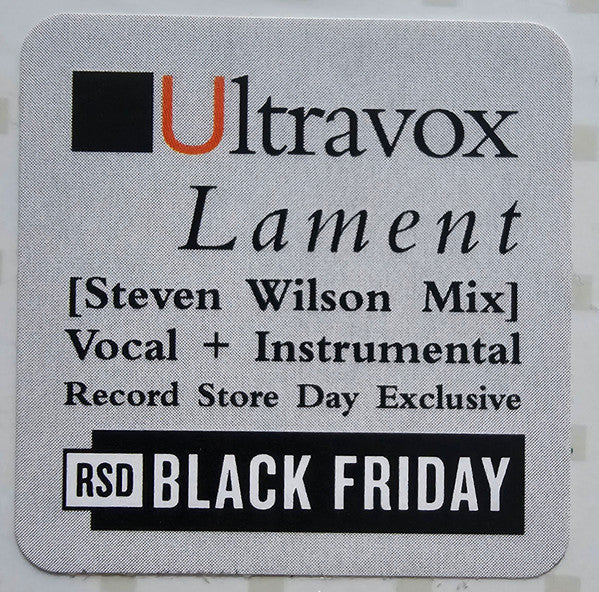 Ultravox - Lament [Steven Wilson Stereo Mix] (2xCD RSD) |