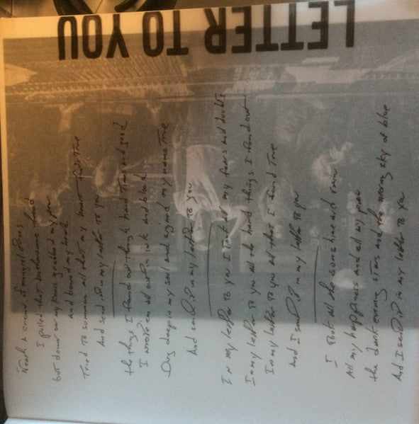 Letter To You (2xVINYL) | Mint (M) Mint (M)