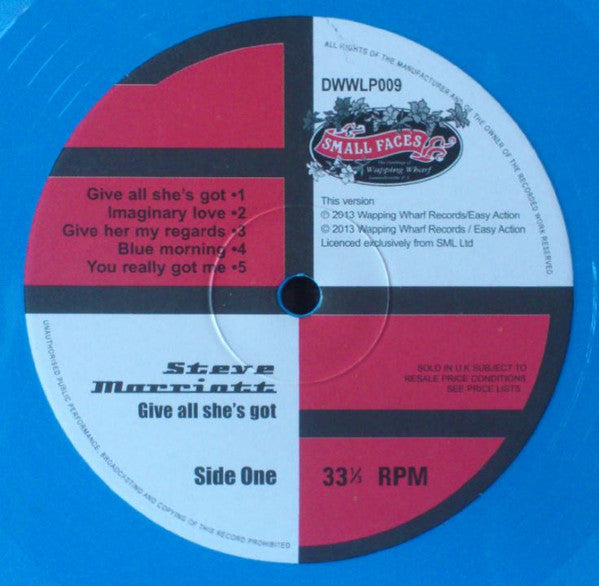 Give All She's Got (VINYL) | Mint (M) Mint (M)