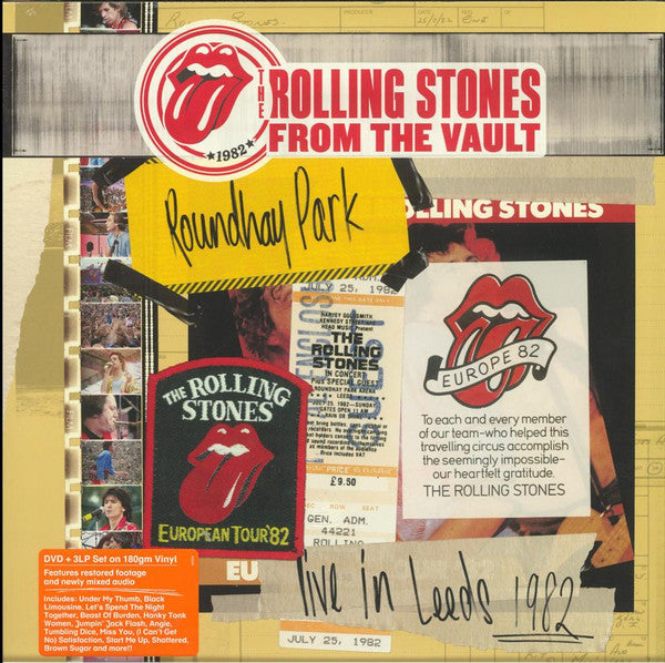 Live In Leeds 1982 (3xVINYL/DVD) | Mint (M) Mint (M)