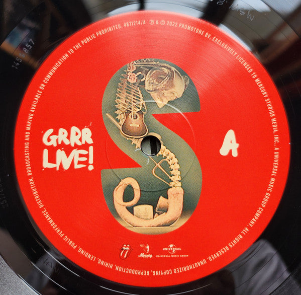 Grrr Live! (3xVINYL) | Mint (M) Mint (M)