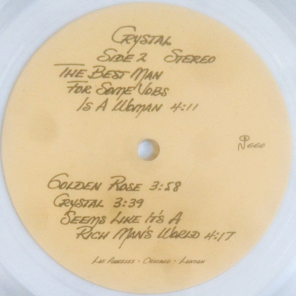 Stan Hubbs - Crystal (CLEAR VINYL) |