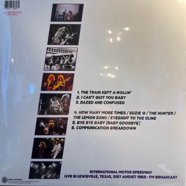 International Motor Speedway, Live In Lewisville, Texas, 31st August 1969 - FM Broadcast (PINK VINYL) | Mint (M) Mint (M)
