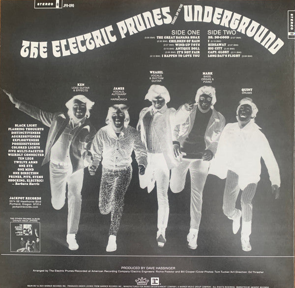 Underground (LIGHT BLUE VINYL) | Mint (M) Mint (M)