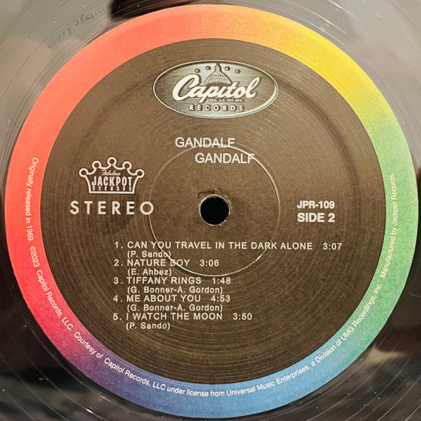 Gandalf (CLEAR VINYL) | Mint (M) Mint (M)