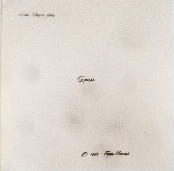 Stan Hubbs - Crystal (CLEAR VINYL) |