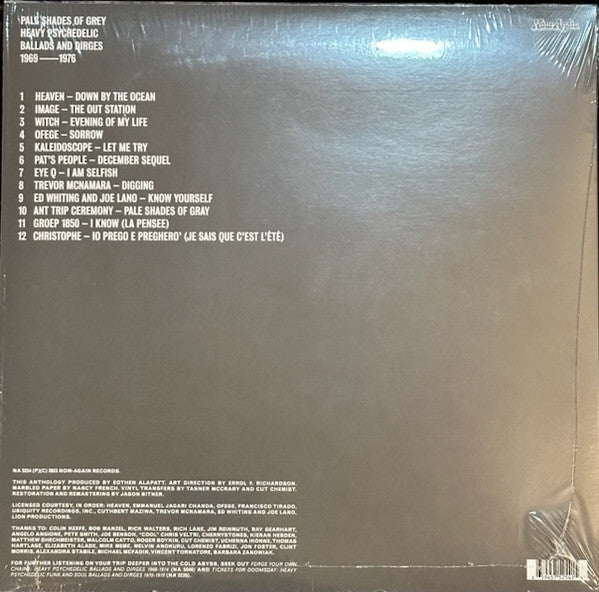 Pale Shades Of Grey (RSD)(Heavy Psychedelic Ballads And Dirges 1969-1976) | Mint (M) Mint (M)