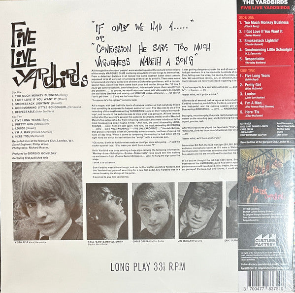 Five Live Yardbirds | Mint (M) Mint (M)
