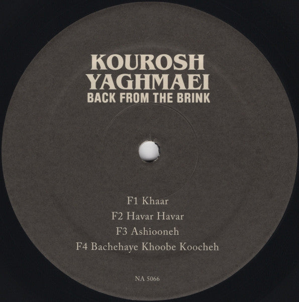 Kourosh Yaghmaei - Back From The Brink (Pre-Revolution Psychedelic Rock From Iran: 1973-1979)(2xVINYL) |