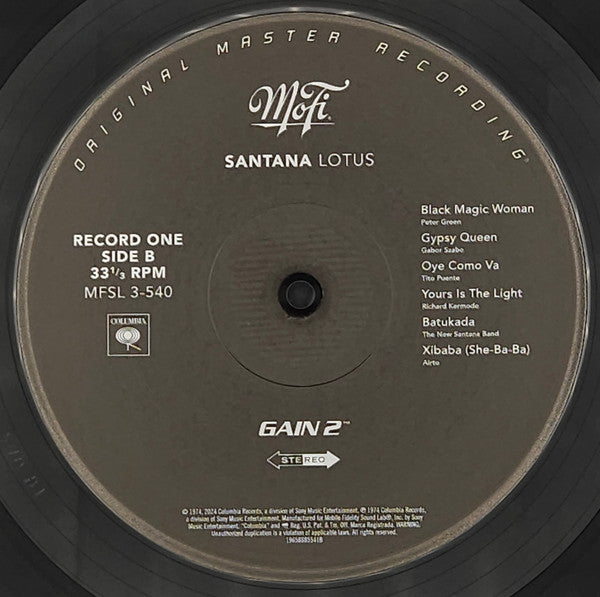 Lotus (3XLP MFSL) | Mint (M) Mint (M)