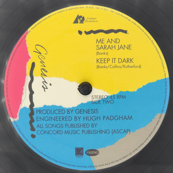 Abacab (2xVINYL 45RPM) | Mint (M) Mint (M)
