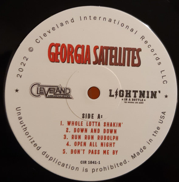 The Georgia Satellites - Lightnin' In A Bottle (The Official Live Album)(2xVINYL) | Mint (M) Mint (M)