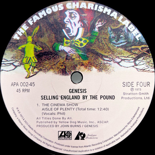 Selling England By The Pound *ANALOGUE* | Mint (M) Mint (M)