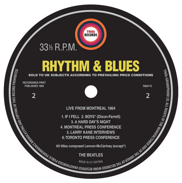 The Beatles - Live From Canada 1964: Montréal September 8th (VINYL) |